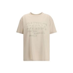 Maison Margiela Beige Cotton Women's T-Shirt